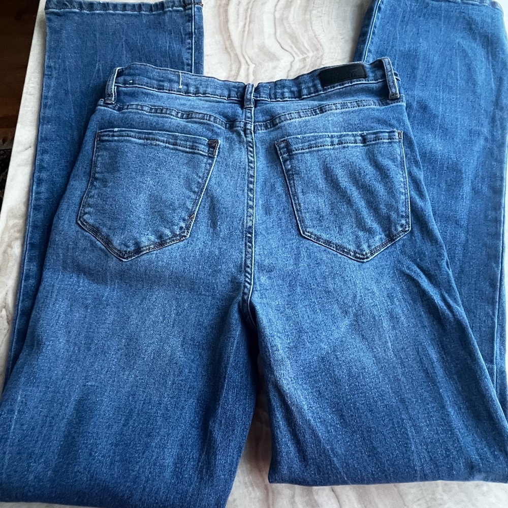 Nicole Miller Blue Boot Cut Jeans - Picture 2 of 8